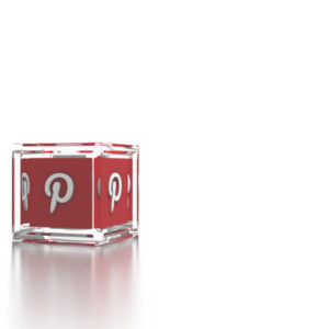 Social Icons Cube Pinterest