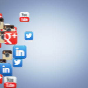 Social Icons Floating Instagram